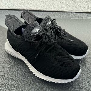 Womens‎ BlackTennis Sneakers- Slip On Memory Foam Lightweight